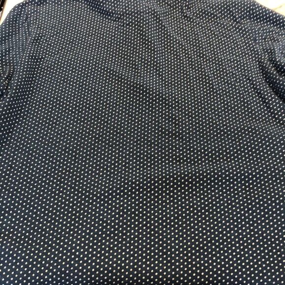 Merona Polka Dot 1/4 Button Down Sz. XL - Picture 4 of 5